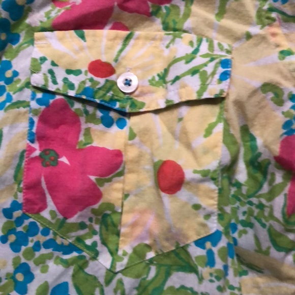 Lilly Pulitzer button down - Picture 3 of 6